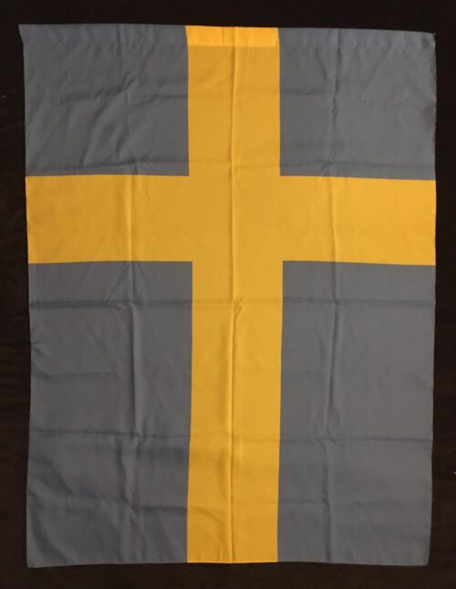 Nationsflagga - SVERIGE Poster flagga Big Size 131x99cm för pinne - Bild 2