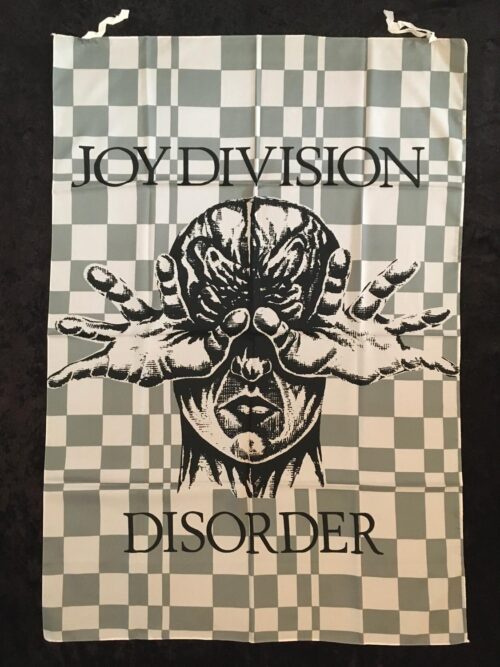 JOY DIVISION - DISORDER Poster flagga SAMLAROBJEKT från 80-talet - Bild 2