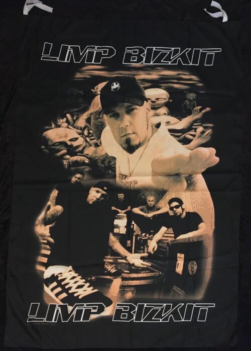 LIMP BIZKIT Poster flagga BIG SIZE 135x95cm Samlarobjekt från 2001