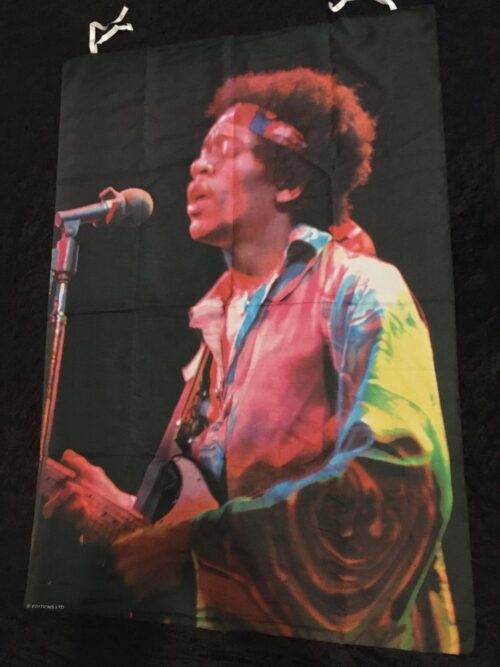JIMI HENDRIX - MULTI COLORS Poster flagga 107x74cm Samlarobjekt - Bild 4