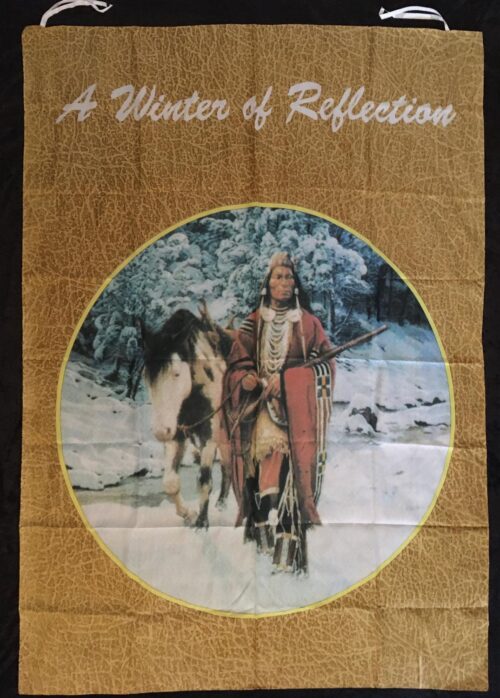 Indian flagga (A Winter of Reflection) Poster flagga Big Size 135x95cm Samlarobj
