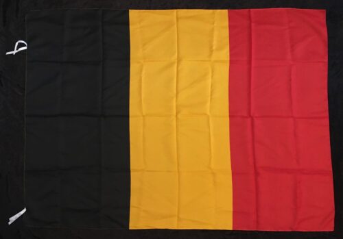 Nationsflagga - BELGIEN Poster flagga Big Size 136x100cm