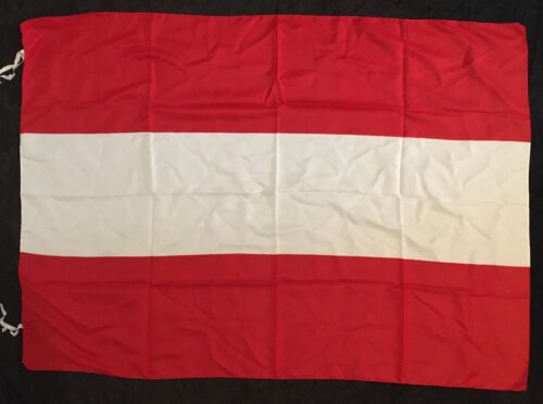 Nationsflagga - ÖSTERRIKE Österreich Poster flagga Big Size 135x97cm
