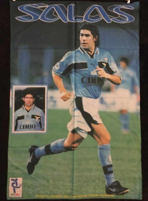 Fotbolls flagga SALAS José Marcelo Melinao CHILENSK Samlarobjekt från 1998 - Bild 4