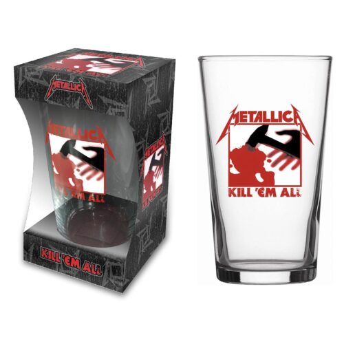 METALLICA - KILL 'EM ALL. Ölglas 1st