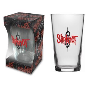 SLIPKNOT - LOGO. Ölglas 1st