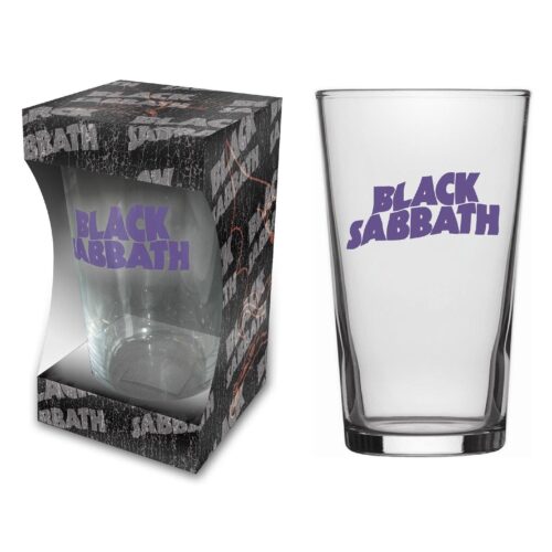 BLACK SABBATH - PURPLE LOGO. Ölglas 1st