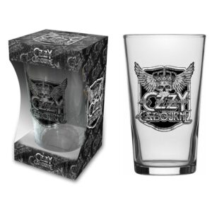 OZZY OSBOURNE - CREST. Ölglas 1st