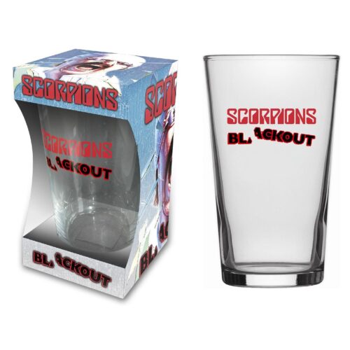 SCORPIONS - BLACKOUT. Ölglas