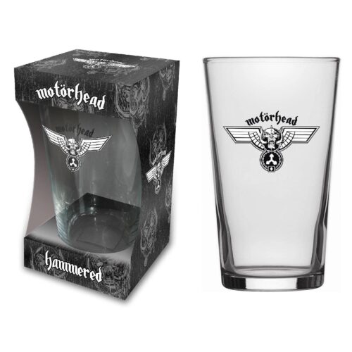 MOTORHEAD - HAMMERED. Ölglas 1st