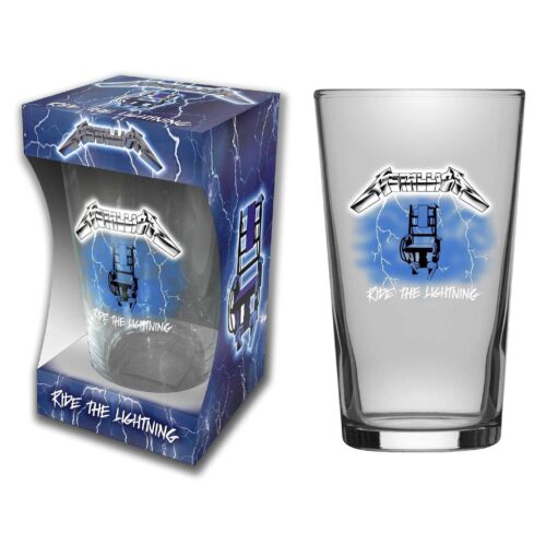 METALLICA - RIDE THE LIGHTNING. Ölglas 1st