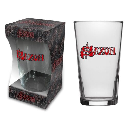 SAXON - LOGO. Ölglas