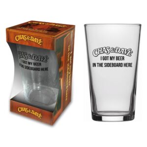 CHAS & DAVE - I GOT MY BEER. Ölglas