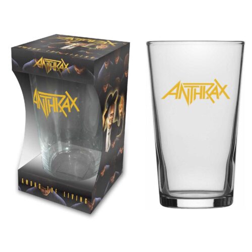 ANTHRAX - LOGO. Ölglas 1st
