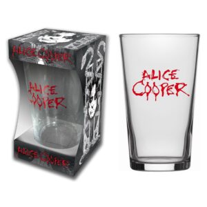 ALICE COOPER - LOGO. Ölglas 1st