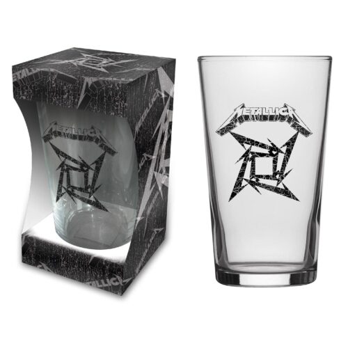 METALLICA - BLACK ALBUM. Ölglas 1st