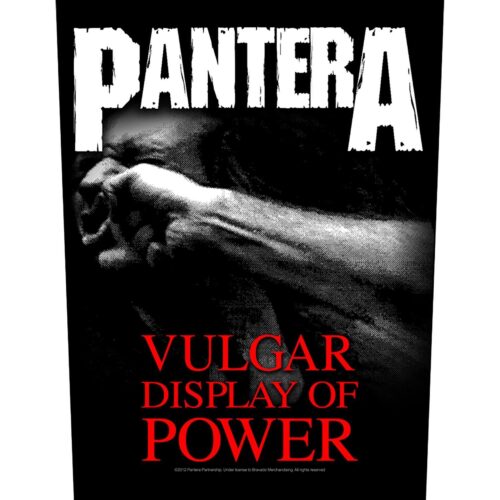 PANTERA - VULGAR DISPLAY OF POWER. Ryggmärke (*2-4v.)