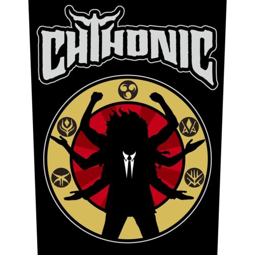 CHTHONIC - DEITY. Ryggmärke (*2-4v.)