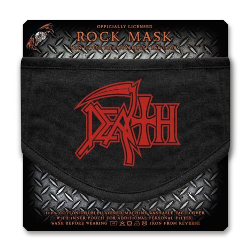 DEATH - LOGO. Munskydd (*2-4v.)