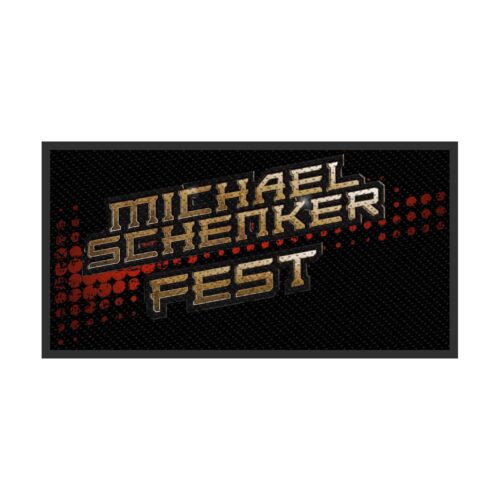 MICHAEL SCHENKER FEST - LOGO. Tygmärke (*2-4v.)