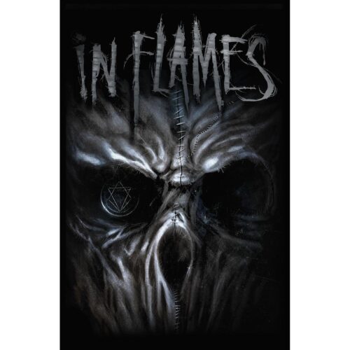 IN FLAMES - GHOST. Textil Poster (*2-4v.)