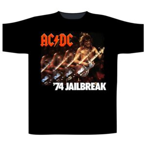 AC/DC - 74 JAILBREAK.   XXL T-shirt Officiell (*2-4v.)