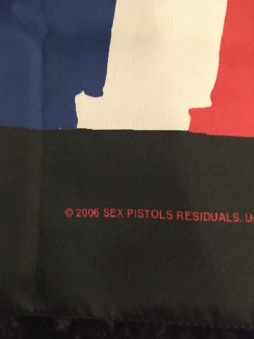 SEX PISTOLS  Poster flagga från 2006 Samlarobjekt nyskick ej använd - Bild 3