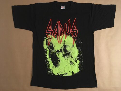 SADUS - CHEMICAL EXPOSURE. M/L (XL 53cm) T-shirt Samlarobjekt från 2008 OLD TAG