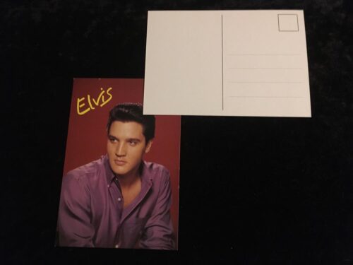 ELVIS PRESLEY - Vykort 1st (CR-0080) Samlarobjekt Begagnat