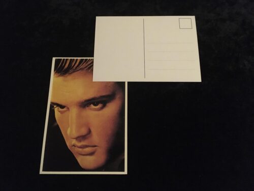 ELVIS PRESLEY - Vykort 1st Samlarobjekt Begagnat