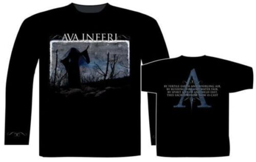 AVA INFERI - SACRED CIRCLE. Large Officiell  Långärmad Samlarobjekt OLD TAG