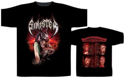 SINISTER - THE SILENT HOWLING. Large Officiell  T-shirt Samlarobjekt