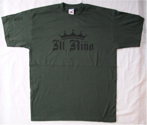 ILL NINO - Logo. Medium Officiell  T-shirt Samlarobjekt