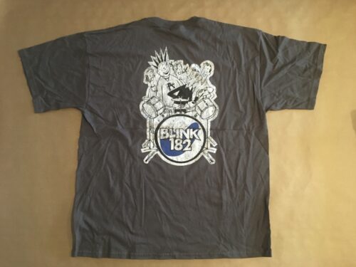 BLINK-182 - CLASSIC DRUMS.  XL Officiell  T-shirt Samlarobjekt - Bild 3