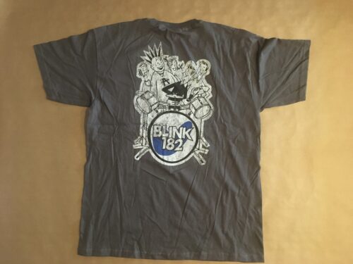 BLINK 182 - CLASSIC DRUMS. Large Officiell  T-shirt Samlarobjekt - Bild 4