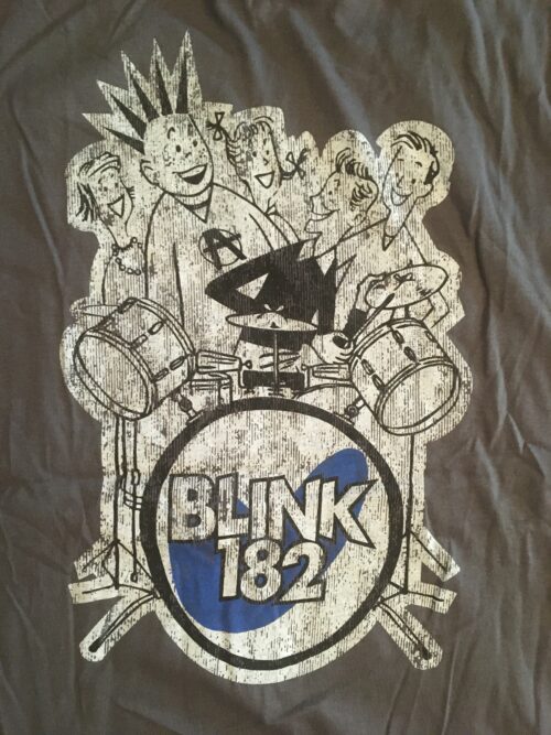 BLINK 182 - CLASSIC DRUMS. Large Officiell  T-shirt Samlarobjekt - Bild 5