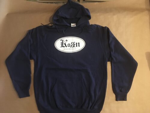 KORN - Bakersfield.  XL Officiell 59cm bred Blå Munkjacka Samlarobjekt från 2003