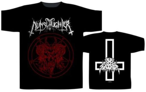 NUNSLAUGHTER - PENTABEAST. Large Officiell  T-shirt Samlarobjekt från 2008