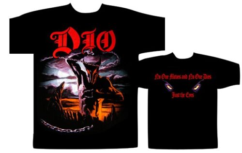 DIO - HOLY DIVER  NO ONE MOVES. T-shirt Large Officiell  T-shirt Samlarobjekt