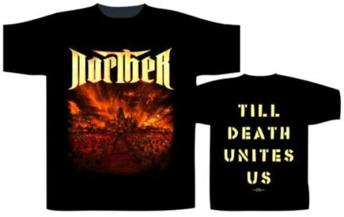 NORTHER - TILL DEATH UNITES US.  XL Officiell  T-shirt Samlarobjekt