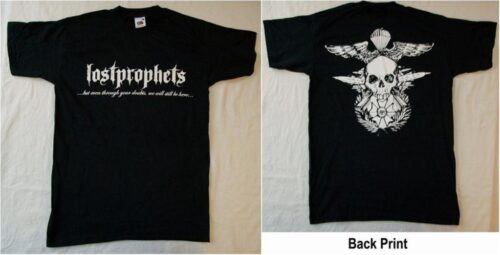 LOST PROPHETS - Logo. Small Officiell  T-shirt Samlarobjekt