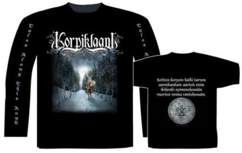KORPIKLAANI - TALES ALONG THI. Large Officiell  Långärmad Samlarobjekt OLD TAG