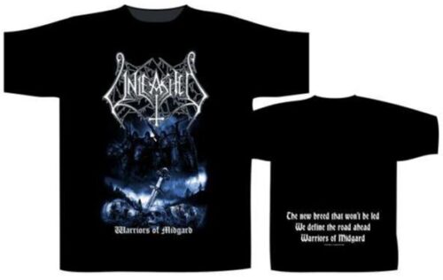 UNLEASHED - WARRIORS OF MIDGARD. Large Officiell  T-shirt Samlarobjekt