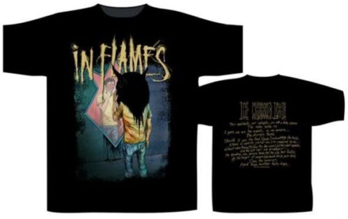 IN FLAMES - MIRRORS TRUTH. Large Officiell  T-shirt Samlarobjekt från 2008