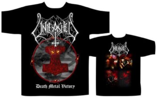 UNLEASHED - DEATH METAL VICTORY.  XL Officiell  T-shirt från 2005 Samlarobjekt