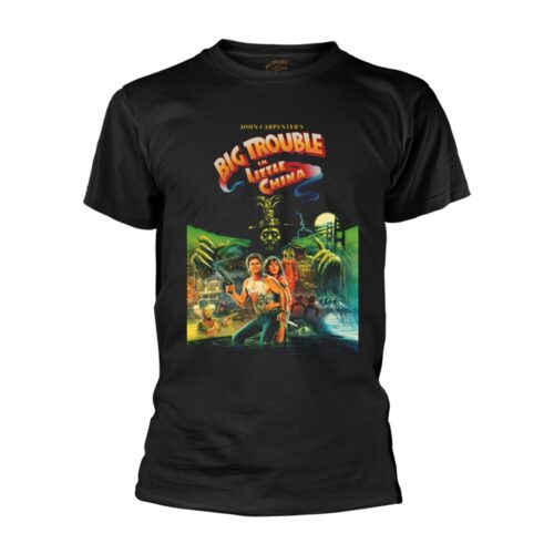 BIG TROUBLE IN LITTLE CHINA - POSTER. Medium T-shirt (*2-4v.)