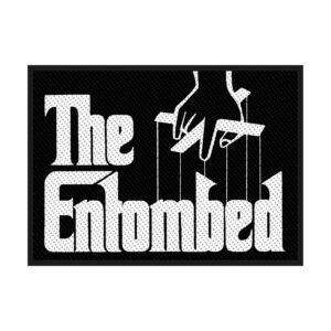 ENTOMBED - GODFATHER LOGO. Tygmärke