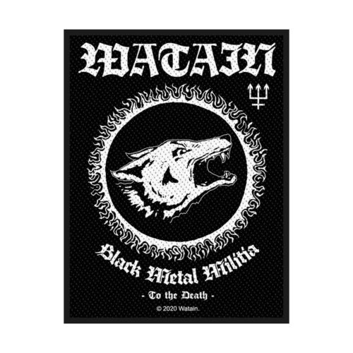 WATAIN - BLACK METAL MILITIA. Tygmärke