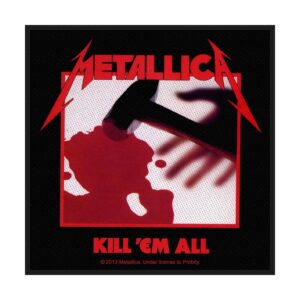 METALLICA - KILL EM ALL. Tygmärke