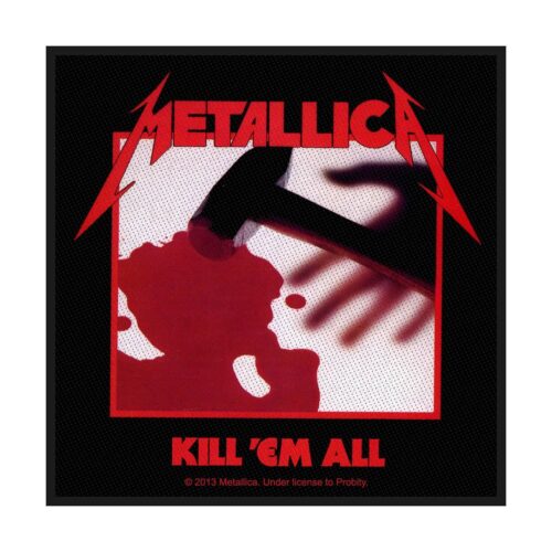 METALLICA - KILL EM ALL. Tygmärke